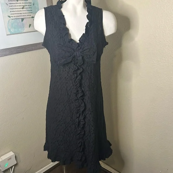 INC Black Evening Dress - Picture 1 of 4